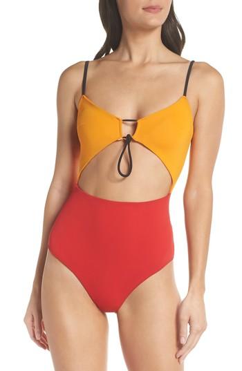 Women's Chromat Sunset Swimsuit - Red