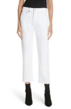 Women's Re/done Originals High Waist Stove Pipe Jeans - White