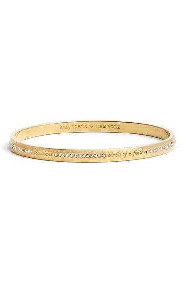 Women's Kate Spade New York 'idom - Pave Bridesmaid' Bangle