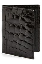 Men's Martin Dingman 'joseph' Genuine American Alligator Leather Id Wallet -