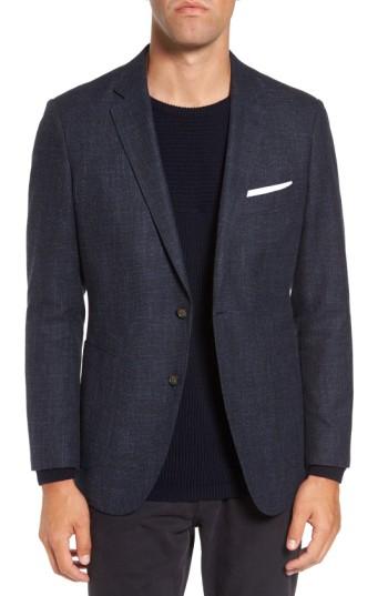 Men's Rodd & Gunn 'heaton' Sports Fit Cotton & Wool Sport Coat, Size - Blue