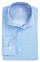 Men's Bugatchi Trim Fit Print Dress Shirt