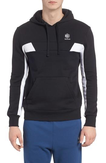 Men's Reebok Organic Cotton Blend Hoodie - Black