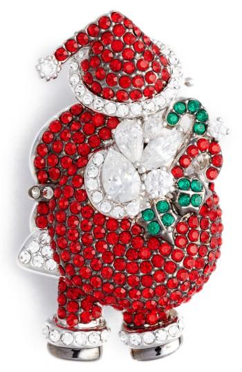 Women's Nadri Jolly Santa Pin