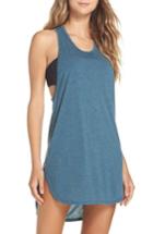Women's Leith Racerback Cover-up Tank Dress - Blue/green