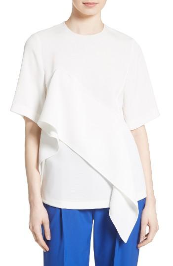 Women's Diane Von Furstenberg Ruffle Front Blouse