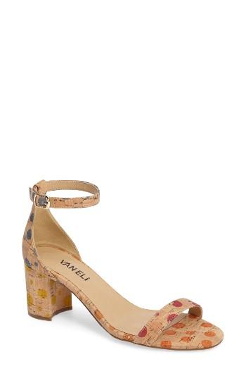 Women's Vaneli Lilian Block Heel Sandal N - Beige