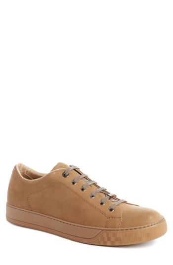 Men's Lanvin Low Top Cap Toe Sneaker Us / 7uk - Brown