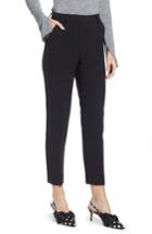 Women's Something Navy Flat Front Trousers