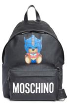 Moschino Transformer Bear Faux Leather Backpack -