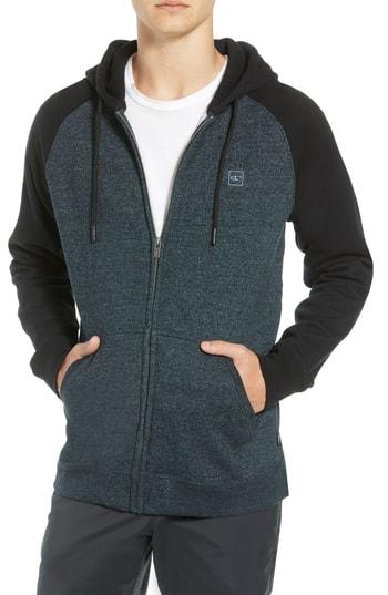 Men's O'neill The Standard Zip Hoodie - Blue/green