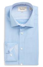 Men's Ted Baker London 'espen' Trim Fit Print Dress Shirt