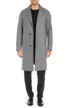 Men's Sanyo Wool Top Coat, Size - Grey