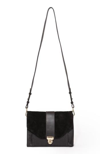 Sezane Tiger Crossbody Bag - Black