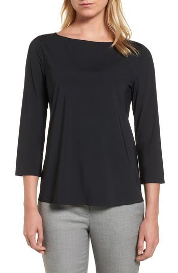 Women's Emerson Rose Three Quarter Sleeve Top - Black