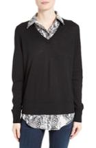 Women's Equipment Cecile Layer Look Wool & Cashmere Sweater