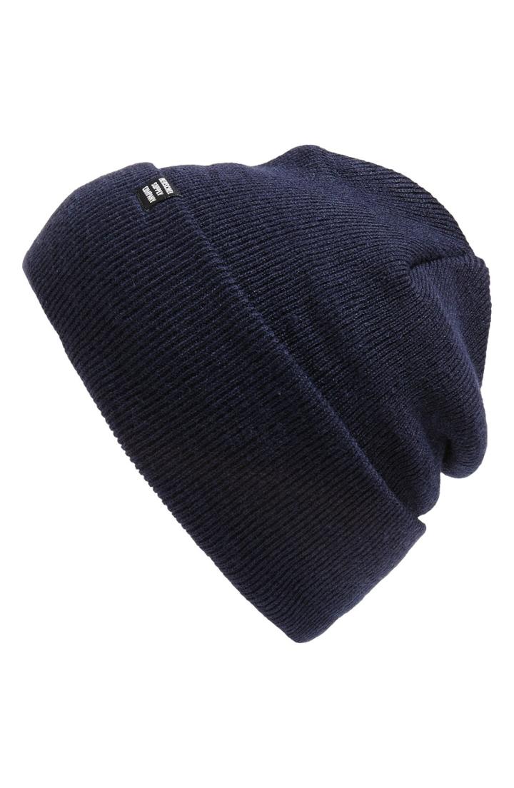 Men's Herschel Supply Co. 'frankfurt' Solid Knit Cap - Blue