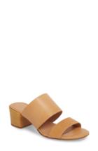 Women's Madewell Kiera Block Heel Mule M - Beige