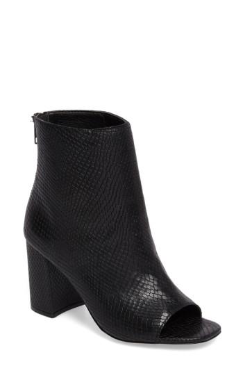 Women's Matisse Melaney Open Toe Bootie M - Black