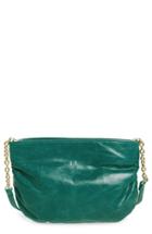 Hobo Belle Leather Crossbody Bag - Green