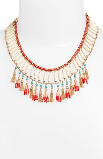 Women's Rebecca Minkoff Luna Beaded Collar Necklace