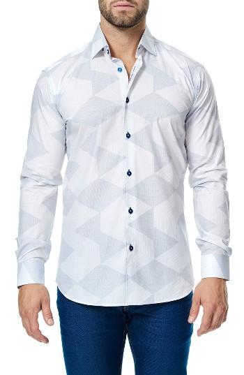 Men's Maceoo Luxor Sport Shirt (s) - Blue