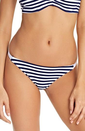 Women's Freya Drift Away Stripe Bikini Bottoms - Blue