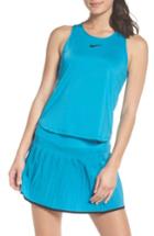Women's Nike Court Dry Slam Tennis Tank - Blue
