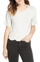 Women's Socialite Scallop Hem Tee