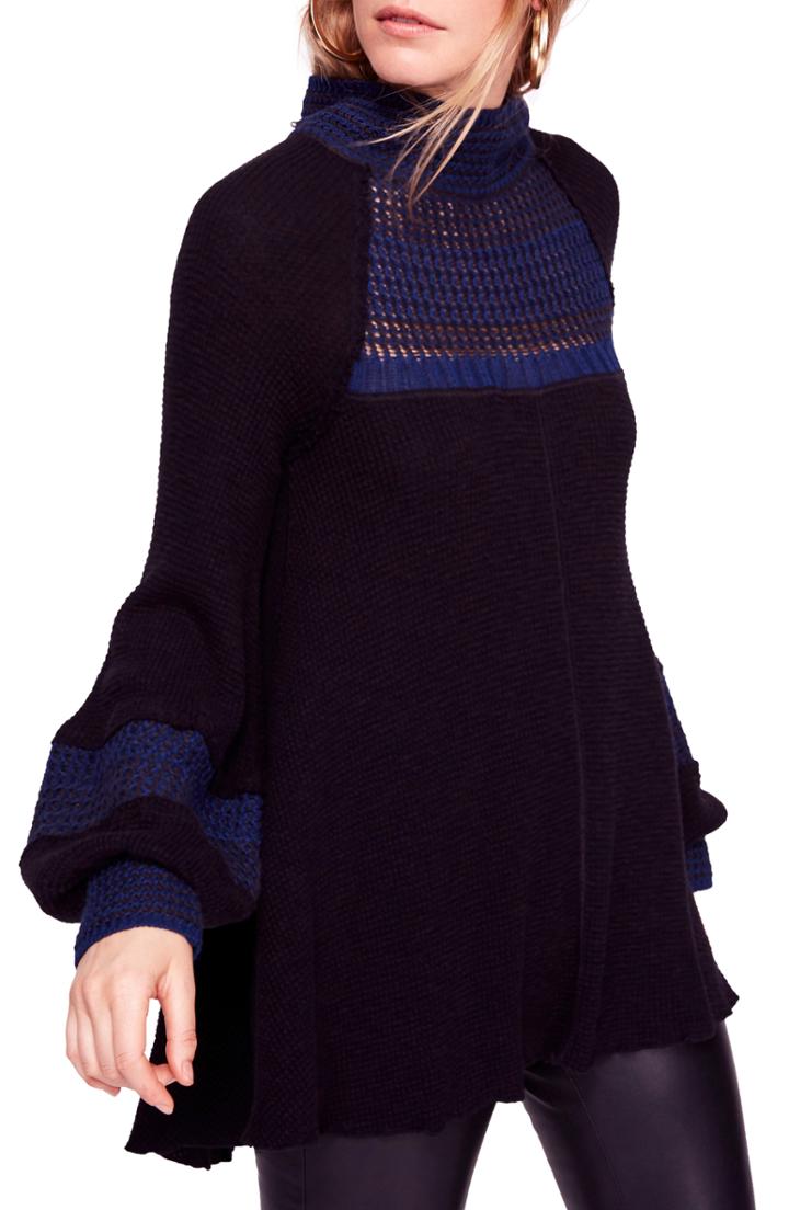 Women's Free People Snow Day Balloon Sleeve Sweater