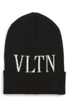 Women's Valentino Garavani Vltn Wool & Cashmere Beanie -