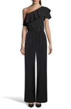Women's Eci One-shoulder Ruffle Jumpsuit