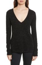 Women's Atm Anthony Thomas Melillo Donegal Cashmere Sweater - Black