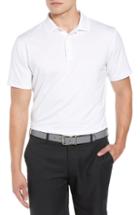 Men's Peter Millar Stretch Jersey Performance Polo - White