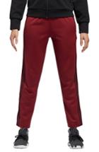 Women's Adidas Tricot Snap Pants - Red