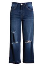 Women's Prosperity Denim Wide Leg Crop Jeans - Blue