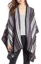 Women's Treasure & Bond Stripe Blanket Wrap