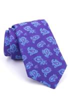 Men's Ted Baker London Marvelous Paisley Silk Tie, Size - Purple