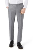 Men's Topman Skinny Fit Suit Trousers X 32 - Grey