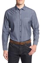 Men's Tommy Bahama Paradiso Prism Stripe Sport Shirt - Blue