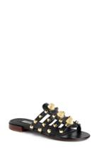 Women's Balenciaga Arena Studded Slip-on Sandal Us / 40eu - Black