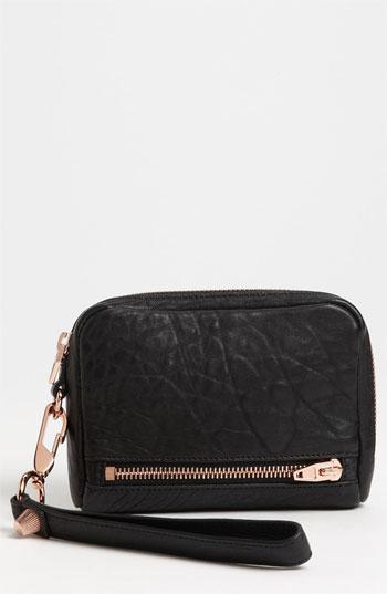 Women's Alexander Wang 'fumo' Wristlet - Black