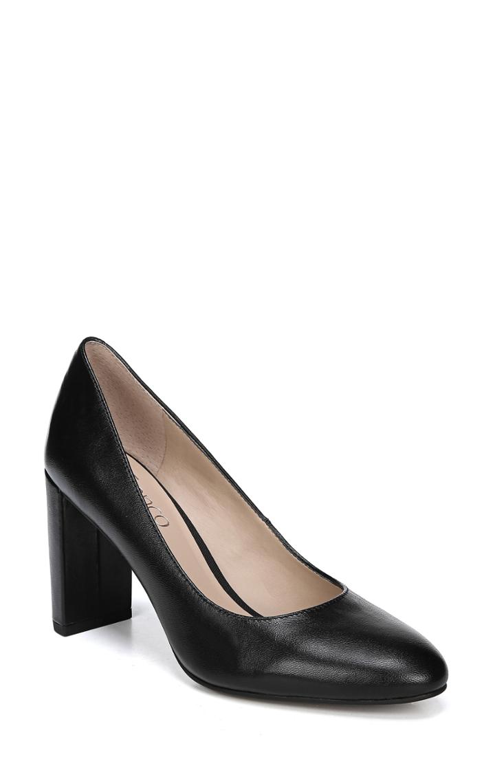 Women's Franco Sarto Vanity Pump M - Black