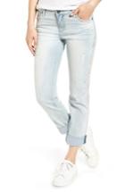 Women's Kut From The Kloth Catherine Embroidered & Ripped Boyfriend Jeans