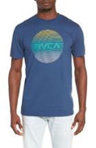 Men's Rvca Motors Lined Graphic T-shirt - Blue