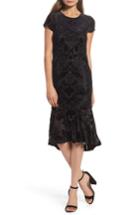 Women's Felicity & Coco Burnout Velvet Midi Dress - Black
