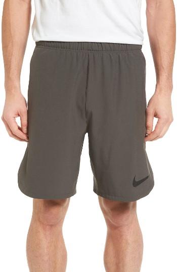 Men's Nike Flex Training Shorts - Grey