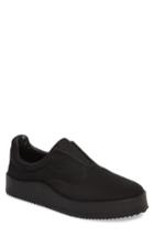Men's Hip And Bone Core Neoprene Skater Laceless Sneaker M - Black