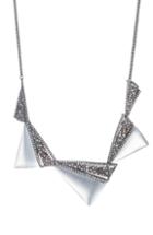 Women's Alexis Bittar Crystal Encrusted Lucite Necklace