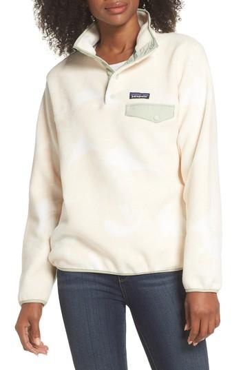 Women's Patagonia Synchilla Snap-t Fleece Pullover - Beige